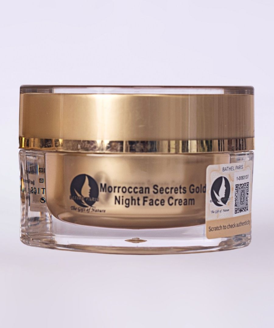 morroccan secrets gold night anti aging face cream