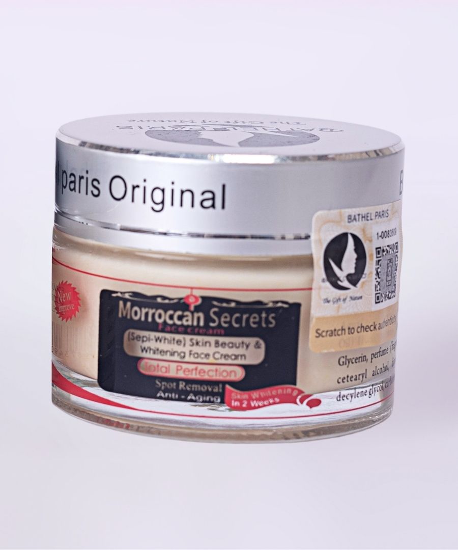 morroccan secrets skin beauty & whittening face cream